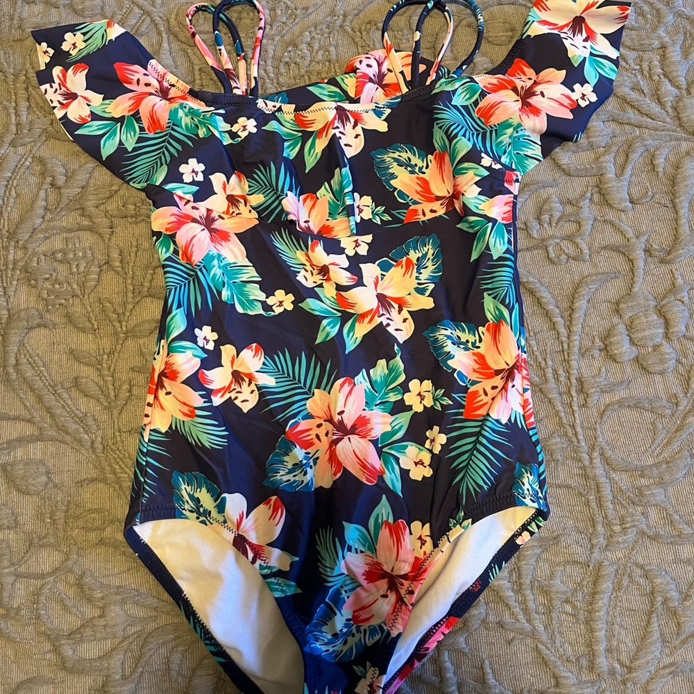 EUC girls bathing suit size 10